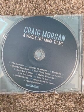 Autographed Insert - Craig Morgan - A Whole Lot More To Me CD